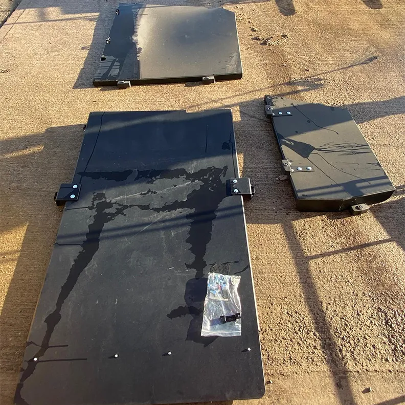 Yanmar SV26 Cab Vandal Protection Covers